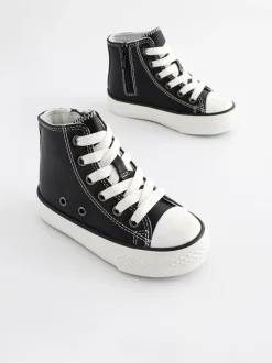 Zwart - Hoge sneakers