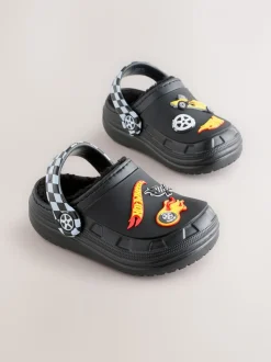 Zwart - Hot Wheels Slipper Clogs