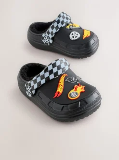 Zwart - Hot Wheels Slipper Clogs