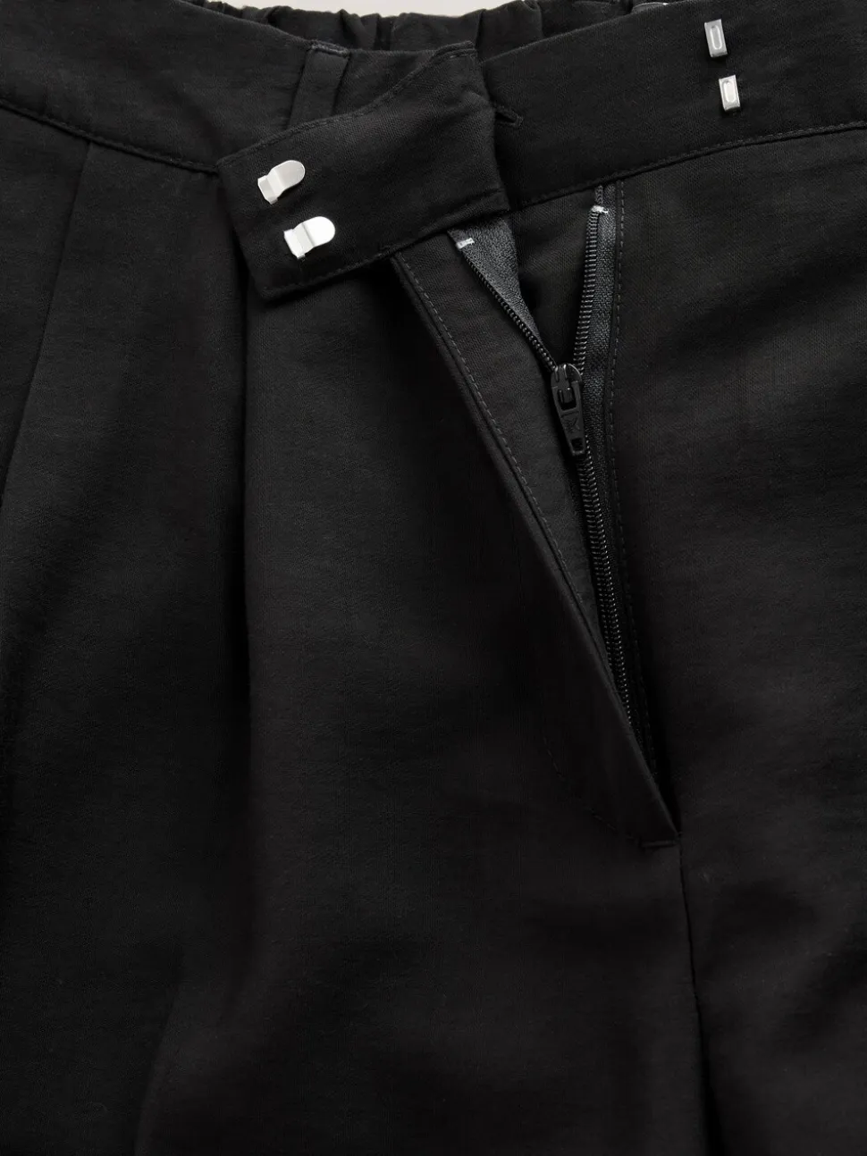 Zwart - Hourglass Wide Leg Tailored Trousers