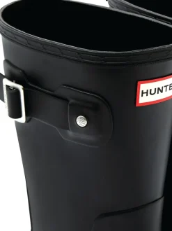 Zwart - Hunter Original korte herenregenlaarzen