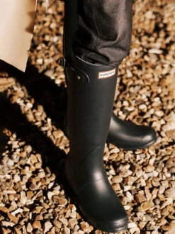 Zwart - Hunter Original Tall regenlaarzen voor heren