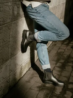Zwart - Igor Oscar Ankle Black Wellies