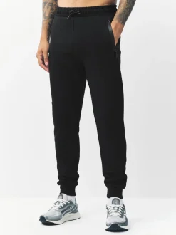 Zwart - Interlock Soft Touch Cuffed Joggers