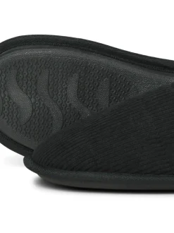 Zwart - JACK & JONES Corduroy Mule Slippers