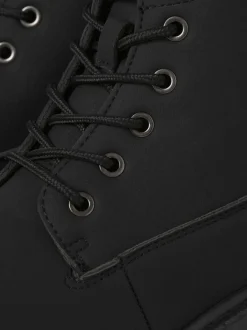 Zwart - JACK & JONES Lace Up Ankle Boots
