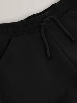 Zwart - Jersey short (3-16 jr)