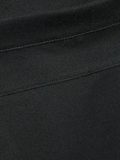 Zwart - Jersey stretch schoolkokerrok met aantrekkoord (3 - 18 jr)