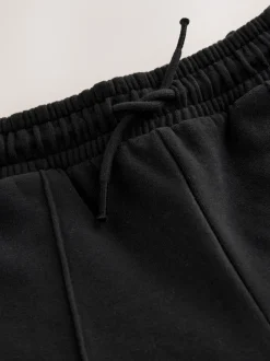 Zwart - Joggingbroek met wijde pijpen (3-16jr)
