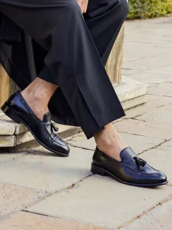 Zwart - Jones Bootmaker Devon2 Leather Loafers