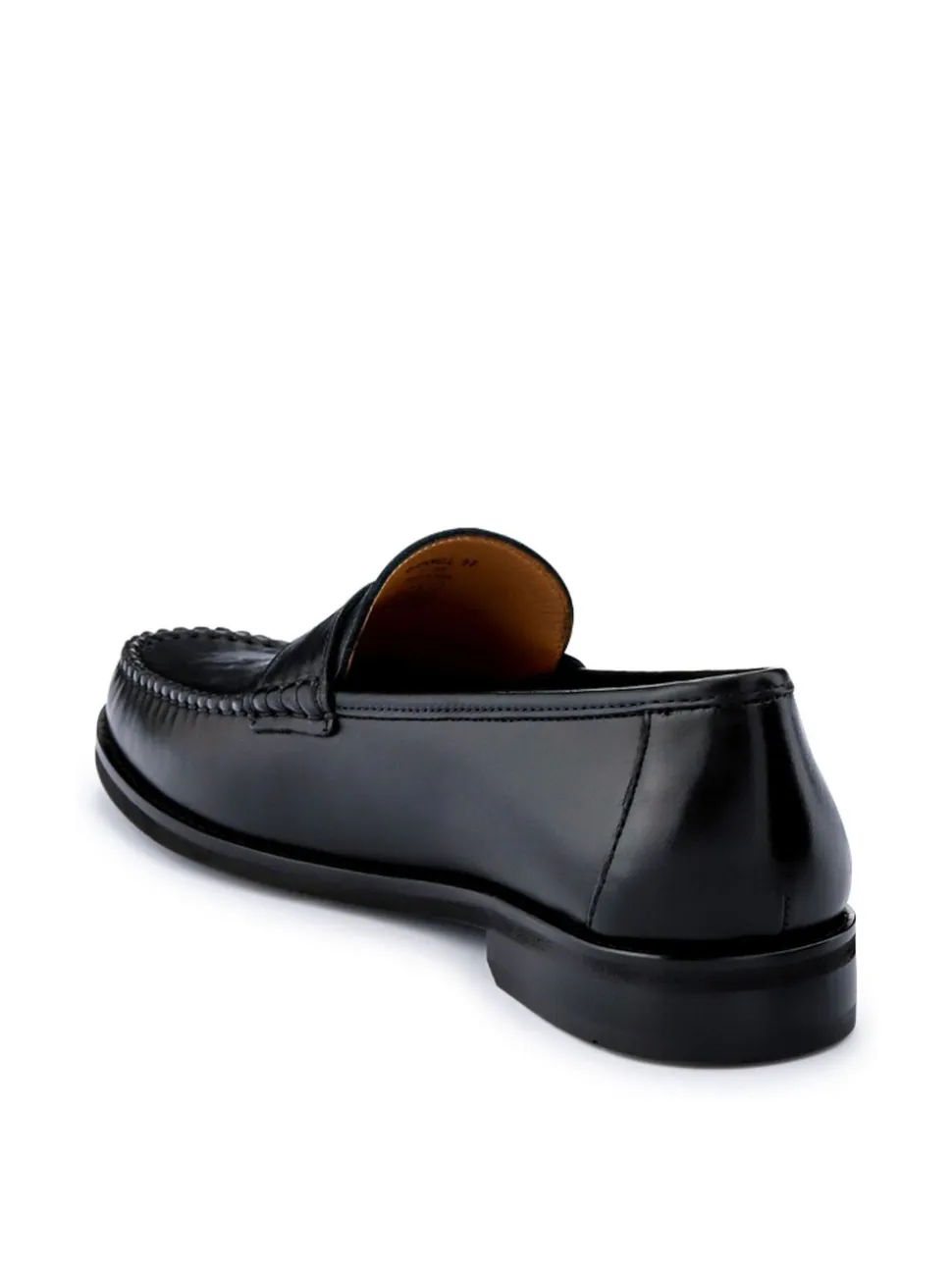 Zwart - Jones Bootmaker Quennell Leather Penny Loafers