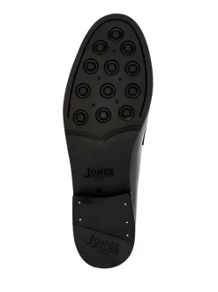 Zwart - Jones Bootmaker Quennell Leather Penny Loafers