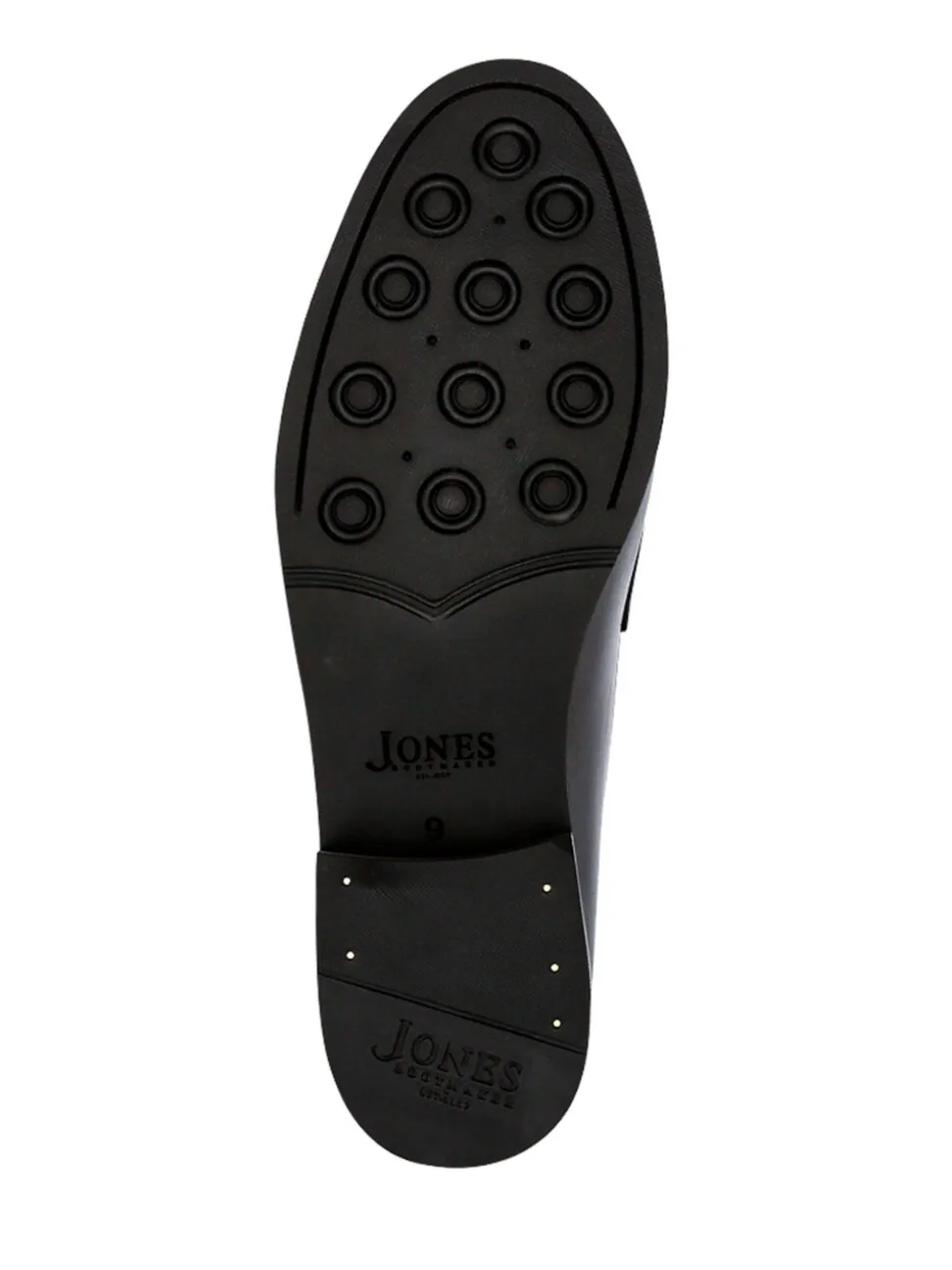 Zwart - Jones Bootmaker Quennell Leather Penny Loafers