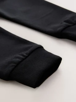 Zwart - Klassieke jersey joggingbroek (3mnd -7jr)