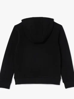 Zwart - Lacoste Core Fleece Full-Zip Hoodie