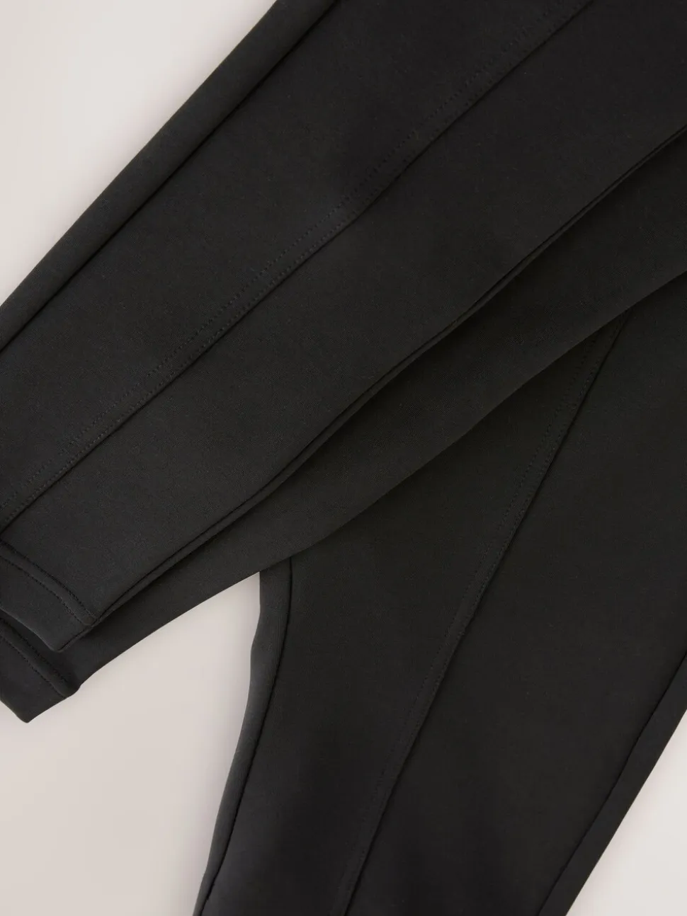 Zwart - Legging van ponte-stof