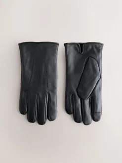 Zwart - Leren handschoenen