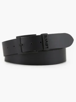 Zwart - Levi's® Ashland metalen riem met logo