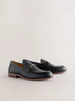 Zwart - Loafers van lusjesstof