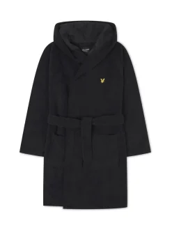 Zwart - Lyle & Scott Boys Bucke Bathrobe