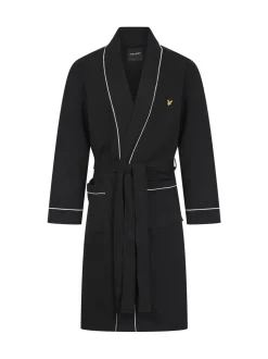 Zwart - Lyle & Scott Kobe Kimono Robe