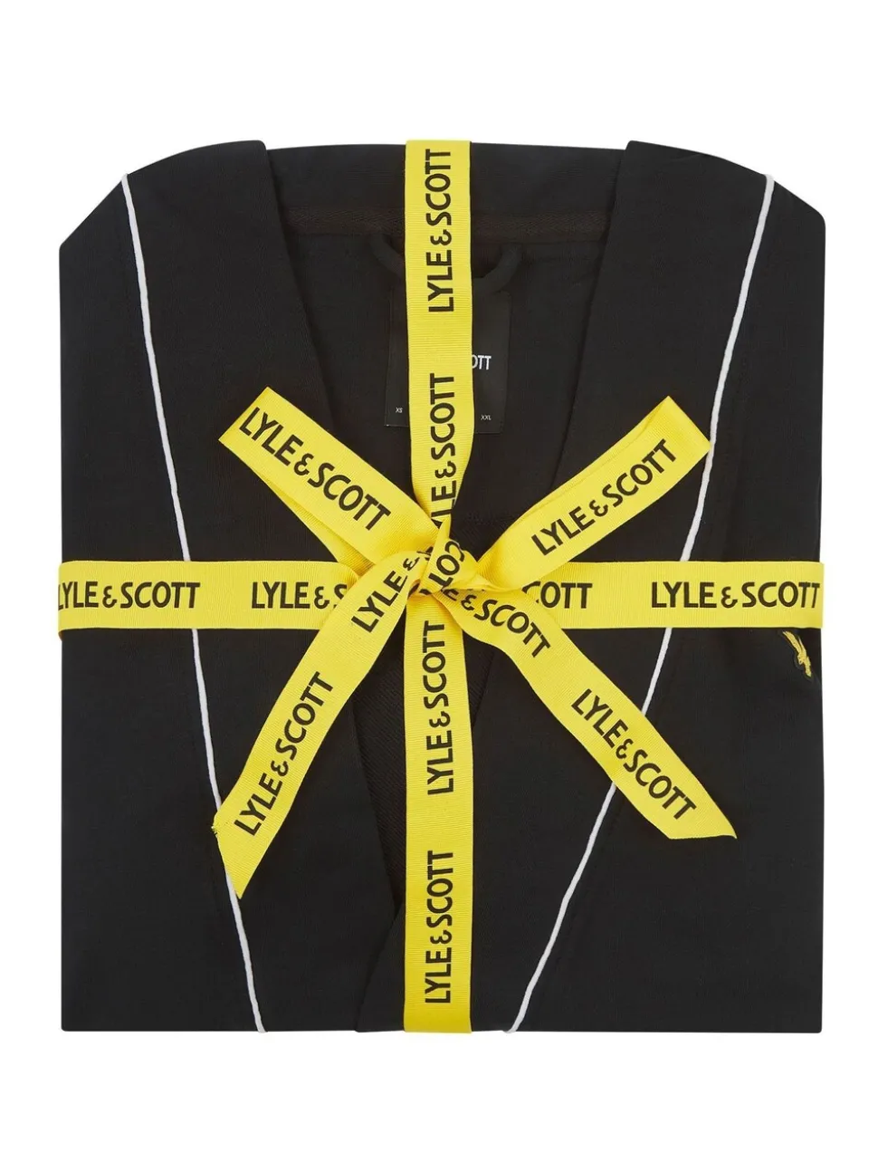 Zwart - Lyle & Scott Kobe Kimono Robe