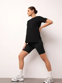 Zwart - Maternity Sports Shorts