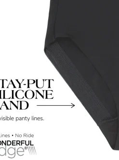 Zwart - Miraclesuit - Shapewear vormgevende body zonder beugel met extra sterke ondersteuning