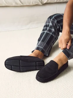 Zwart - Moccasinpantoffels