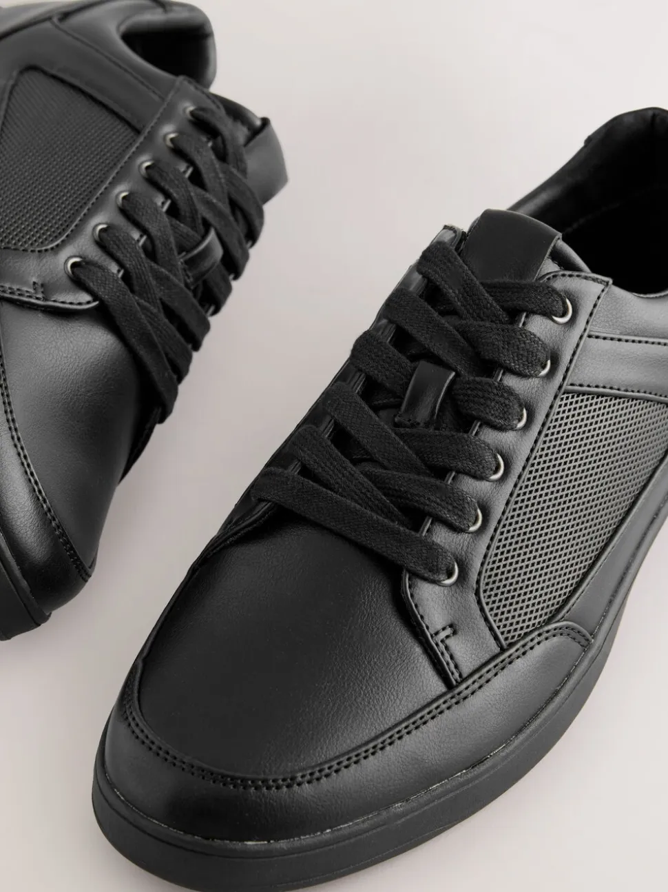 Zwart - Modieus casual sneakers