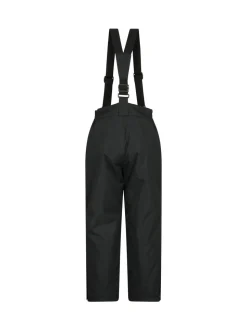 Zwart - Mountain Warehouse - Raptor broek voor kinderen met sneeuwprint
