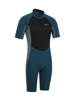Zwart - Mountain Warehouse kort neopreen wetsuit voor heren