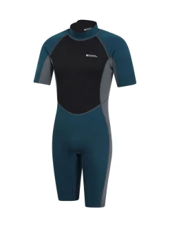 Zwart - Mountain Warehouse kort neopreen wetsuit voor heren