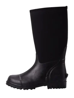 Zwart - Mountain Warehouse hoge waterbestendige Mucker laarzen met neopreen voor dames