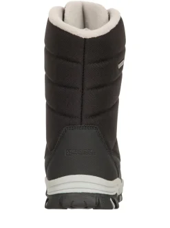 Zwart - Mountain Warehouse Ohio Jeugd adaptieve sneeuwlaarzen
