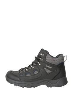 Zwart - Mountain Warehouse - Adventurer - Waterdichte wandelschoenen voor heren