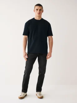 Zwart - Musthave stretchjeans