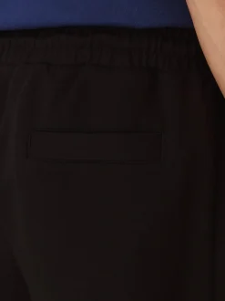 Zwart - N. Premium Soft Touch Scuba Slim Fit Open Joggers