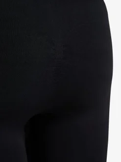 Zwart - Naadloze vormgevende legging met buikcorrectie