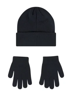 Zwart - Nike Club Beanie and Glove Set