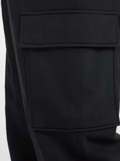 Zwart - Nike Club cargojoggingbroek van fleece