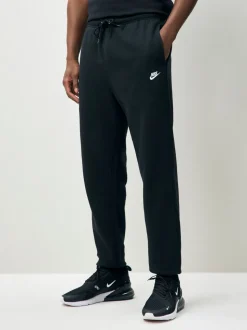 Zwart - Nike Club fleece joggingbroek