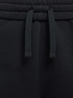 Zwart - Nike Club Fleece joggingbroek met wijde pijpen
