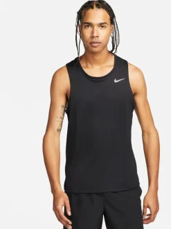 Zwart - Nike Dri-FIT Miler hardloopvesttop