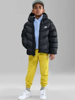 Zwart - Nike gewatteerd jack