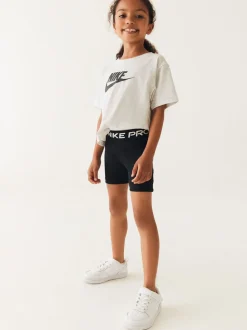 Zwart - Nike Little Kids Pro Drifit short