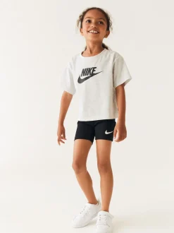 Zwart - Nike Little Kids Pro Drifit short