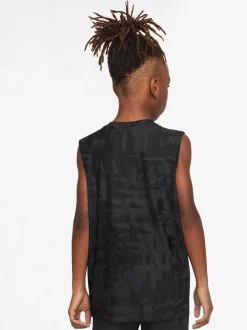 Zwart - Nike Multicolor Dri-FIT hemdje
