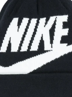 Zwart - Nike Swoosh Pom Beanie and Glove Set