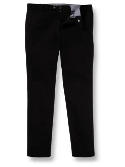 Zwart - Normale Pasvorm - Charles Tyrwhitt - Ultieme strijkvrije Franse slim-fit chino